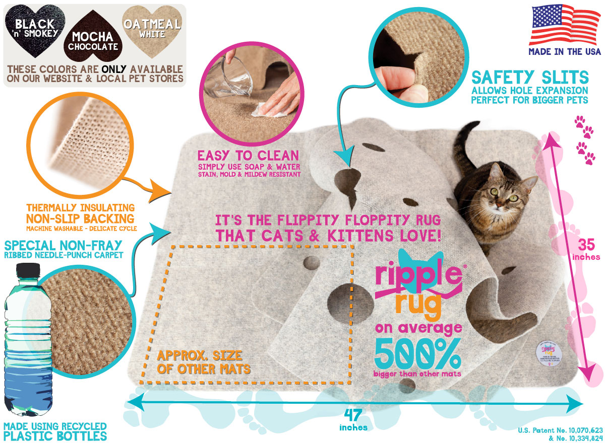 DIY Cat Activity Play Mat 